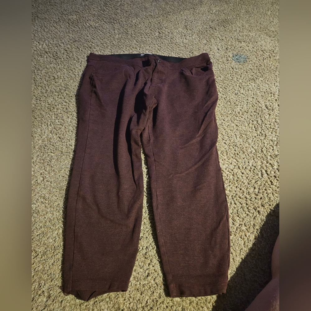 Casual Copper Pants